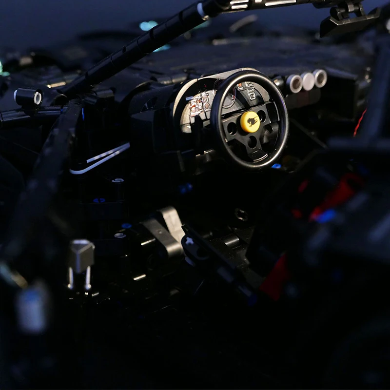 RC LED Šviesos Rinkinys JIESTAR 91102 SS-41271 Ferrari F12 Statybiniai Blokai, Plytos Žaislas（Tik LED Šviesos，Be Blokai Modelis）） Nuotrauka 2