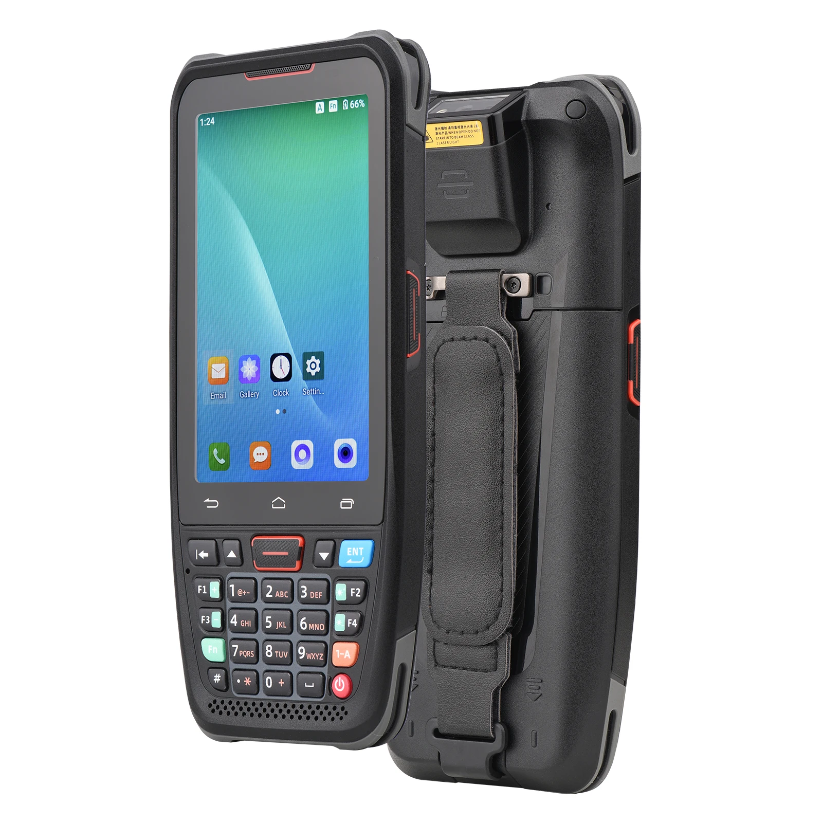 Kišeninis POS Android 10.0 PDA Terminalo 1D/2D/QR Barcode Scanner 4.0 Colių Touchscreen skaičius 2/3/4G Wi-fi, BT Terminalo Skaitytuvas Mažmeninės prekybos Nuotrauka 1