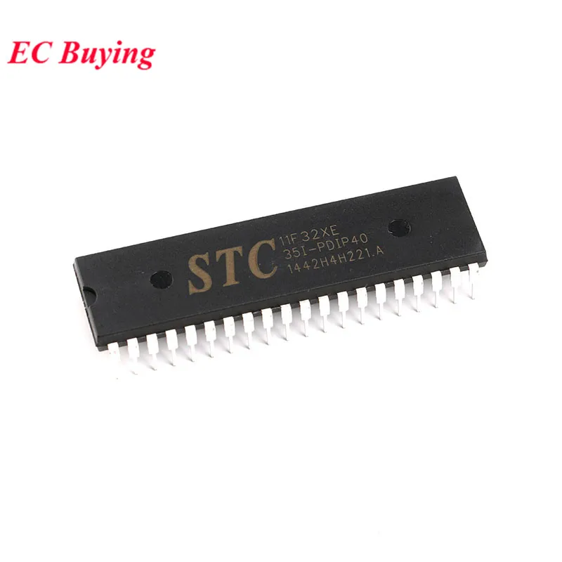 STC11F32XE STC11F32XE-35I STC 11F32XE PDIP40 CINKAVIMAS-40 Single-Chip MCU Mikrokompiuteris EEPROM ISP Mikro Kompiuteris IC Chip Originalas Nuotrauka 0