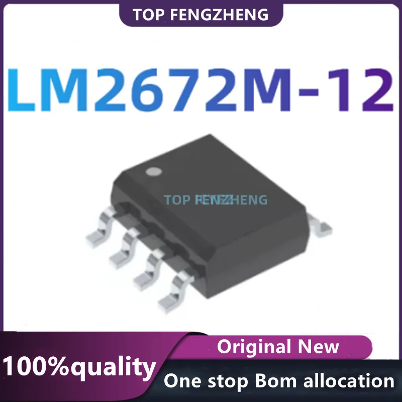 LM2672M-12/NOPB SOP8 integrinio grandyno IC chip visiškai naujas ir originalus Nuotrauka 0