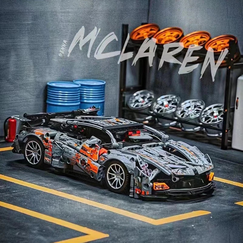 1142PCS McLaren P1 Sporto Lenktynių Automobilių Kūrimo Bloką, Apdailos Suaugusiųjų Plytų Žaislas Ss Modulinės Technikos Plytų Modelio Rinkinys Vaikams Dovanų Nuotrauka 2