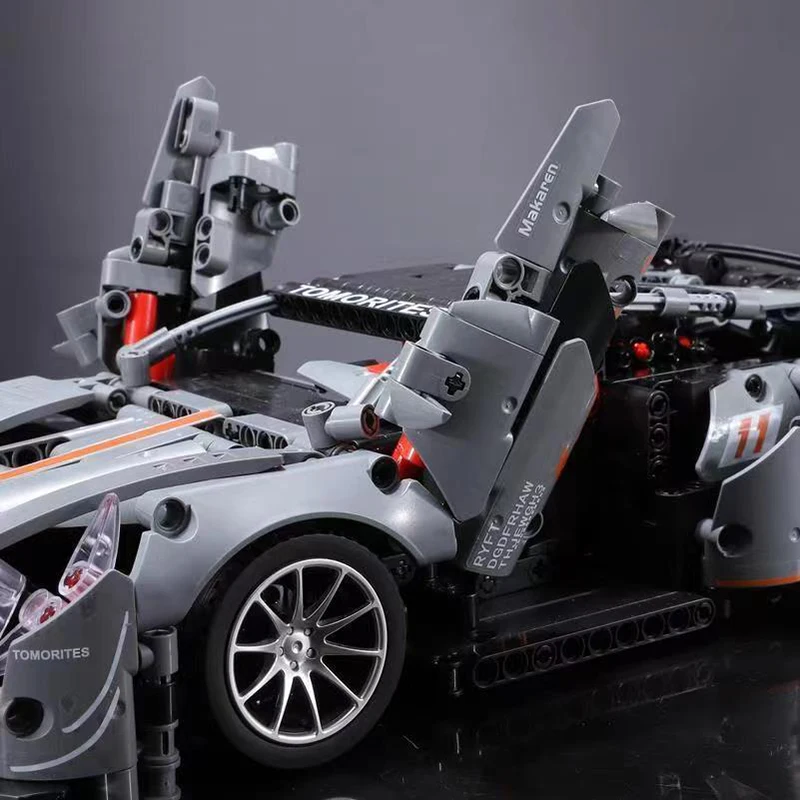 1142PCS McLaren P1 Sporto Lenktynių Automobilių Kūrimo Bloką, Apdailos Suaugusiųjų Plytų Žaislas Ss Modulinės Technikos Plytų Modelio Rinkinys Vaikams Dovanų Nuotrauka 4