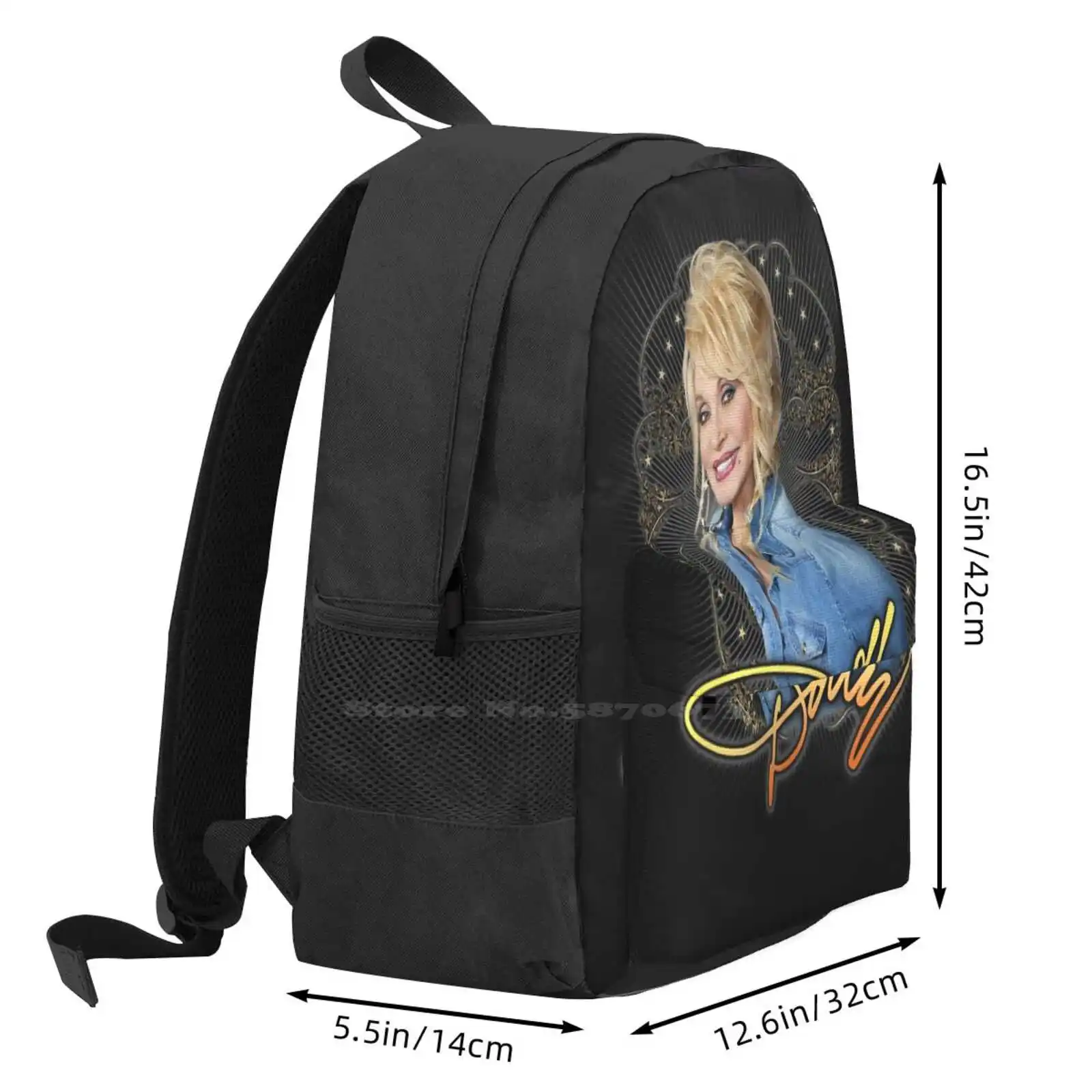 Dolly Parton Derliaus Atsipalaidavęs Tinka Mokyklos Maišą Didelių Pajėgumų Nešiojamojo Kompiuterio Kuprinė 15 Colių Dolly Parton Derliaus Dolly Parton Dolly Parton Nuotrauka 2